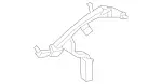 2475460800 - : Line Bracket for Mercedes-Benz: 180A, 180b, 220a, A220, A35 AMG, CLA250, CLA35 AMG, CLA45 AMG, CLA45 AMG S, EQB 250+, EQB 300, EQB 350, GLA250, GLA35 AMG, GLA45 AMG, GLB250, GLB35 AMG Image