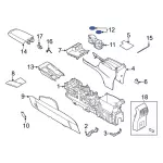 LJ6Z78045G34AA - Body: Storage Box Mat for Ford: Escape Image