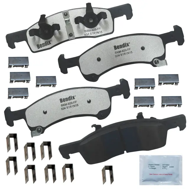 MKD934FM - : BENDIX Fleet MetLok Brake Pad for BENDIX Image
