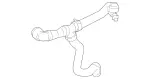 2905017600 - Radiator: Coolant Filling Hose for Mercedes-Benz: AMG GT 43, AMG GT 53 Image