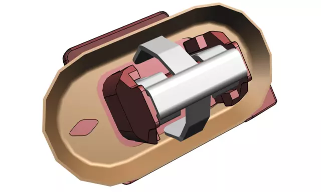 11547024 - : Rear Sill Plate Retainer for Buick: Encore GX, Envision, Envista, LaCrosse | Cadillac: ELR, XT4 | Chevrolet: Bolt EUV, Bolt EV, Camaro, Malibu, Trailblazer, Trax Image