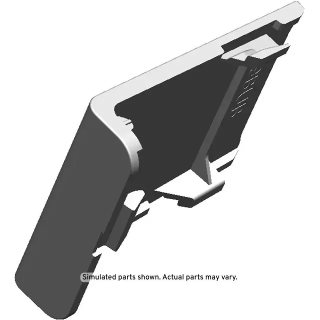 42763424 - : Jet Black Passenger Side Quarter Trim Panel Cover for Buick: Encore GX Image