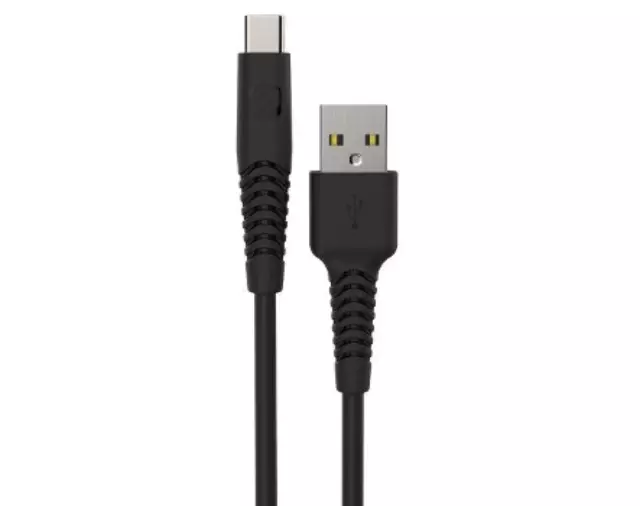 F53AM600 - Audio/Video: Heavy Duty Type C USB Cable, Android for Genesis: G70, G80, G90, GV80 | Hyundai: Accent, Elantra, Ioniq, Ioniq 5, Ioniq 6, Kona, Kona Electric, Nexo, Palisade, Santa Cruz, Santa Fe, Santa Fe Sport, Santa Fe XL, Sonata, Tucson, Veloster, Veloster N, Venue, Veracruz Image