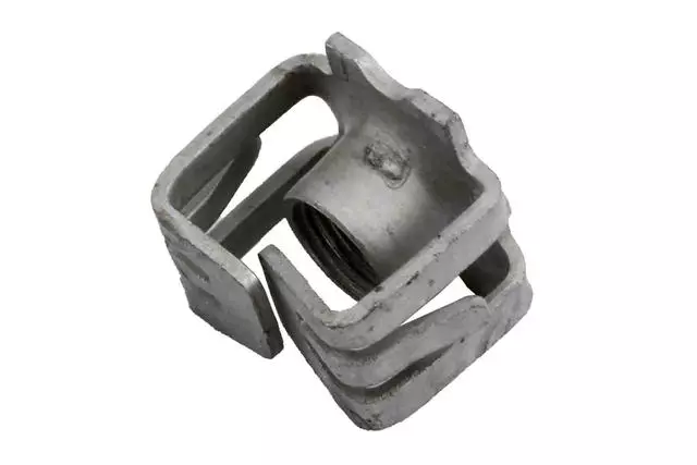 11570015 - Body: Impact Bar Nut for Buick: Enclave, Envision | Cadillac: ATS, CT6, CTS, ELR, XT4 | Chevrolet: Cruze, Silverado 1500, Silverado 2500 HD, Silverado 3500 HD, Sonic, Volt | GMC: Acadia, Sierra 1500, Sierra 1500 Limited, Sierra 2500 HD, Sierra 3500 HD Image