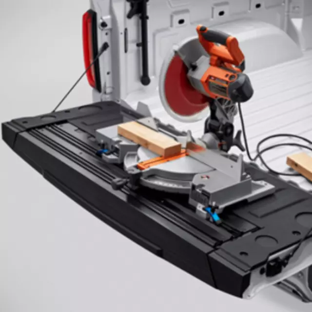 84166958 - Bed Products: Bed Tailgate Liner W\\/Fastening Channel for Chevrolet: Silverado 1500, Silverado 1500 LTD | GMC: Sierra 1500, Sierra 1500 Limited Image