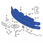PC3Z8200KA - Body: Grille Assembly for Ford: F-250 Super Duty Image