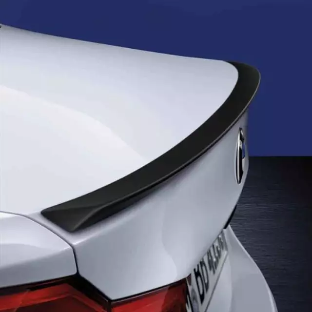 51192414144 - : M Performance Rear Spoiler - Matte Black for BMW: 530i, 530i xDrive, 540d xDrive, 540i, 540i xDrive, M550i xDrive Image