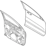 KB3Z2620124A - Body: Door Shell for Ford: Ranger Image