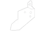 2516900114 - Covering and Lining: Holder for Mercedes-Benz: R320, R350, R500 Image