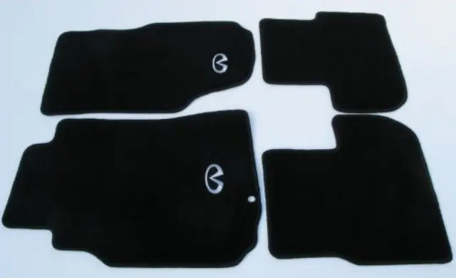 G49001NM9F - Interior: Floor Mats, Carpeted, Gray for INFINITI: Q40 Image