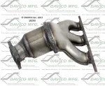 18293 - : Direct Fit Catalytic Converter for DAVICO CONVERTERS Image