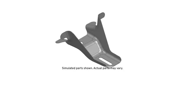 23507061 - Body: Windshield Header Bracket for Chevrolet: Silverado 1500, Silverado 1500 LTD, Silverado 2500 HD, Silverado 3500 HD | GMC: Sierra 1500, Sierra 1500 Limited, Sierra 2500 HD, Sierra 3500 HD Image