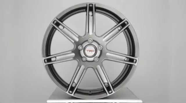 PTR5621110 - : Wheel TRD Gloss Graphite Silver Alloy 7 Spoke 19x8 Inch for Scion: tC Image