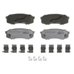 OEX606 - : OEX Rear Disc Brake Pad Set Premium Ceramic for WAGNER BRAKE Image