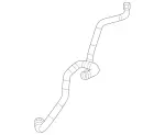 1675019603 - : Upper Hose for Mercedes-Benz Image