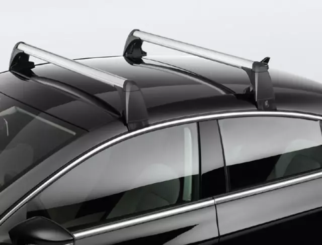 3C8071126 - Hauling: Base Carrier Bars - Silver for Volkswagen: CC Image