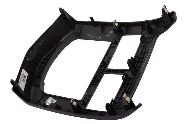 Dark Argent Silver Hi-Gloss Instrument Panel Center Trim Plate Applique - GM (95380882)