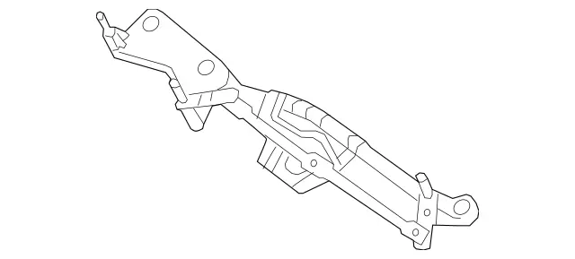 1668200741 - Electrical System: Linkage for Mercedes-Benz: GL350, GL450, GL550, GL63 AMG, GLE300d, GLE350, GLE400, GLE43 AMG, GLE450 AMG, GLE550e, GLE63 AMG, GLE63 AMG S, GLS350d, GLS450, GLS550, GLS63 AMG, ML250, ML350, ML400, ML550, ML63 AMG Image image