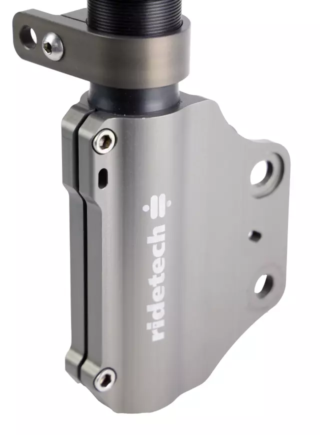 Front HQ Shockwaves for 2015-2025 Mustang. - Ridetech (12272501)
