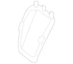20591039027P82 - Body: Trim Cover for Mercedes-Benz Image