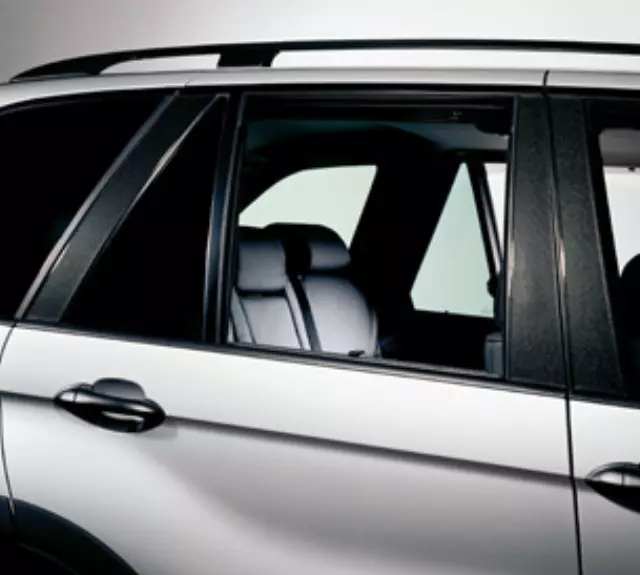 82110419623 - Exterior: Carbon Fiber-Look Door Pillar Accents for BMW: X5 Image