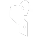 2076372444 - Side Panels: Stiffener for Mercedes-Benz: E550 Image