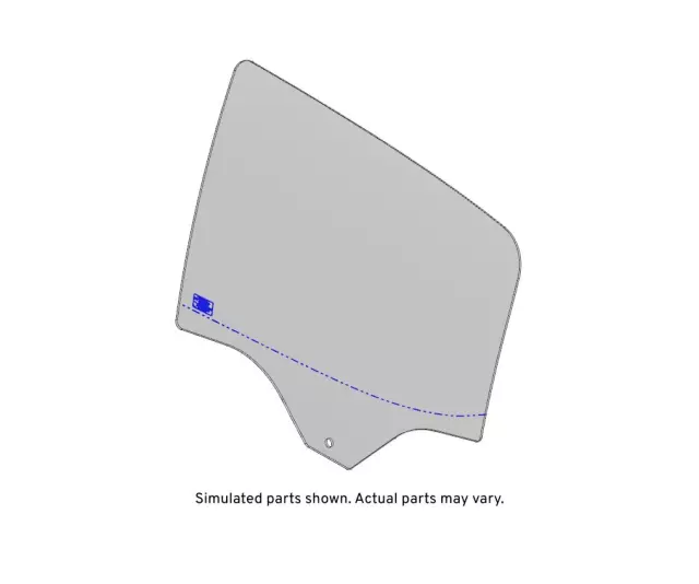 84516124 - : Rear Driver Side Door Window for Chevrolet: Colorado | GMC: Canyon Image