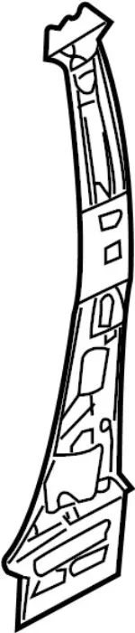 76530CG000 - Body: Inner Center Pillar for INFINITI: FX35, FX45 Image