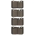 4000066500 - : DFC 4000 HybriDynamic Brake Pads for DYNAMIC FRICTION Image