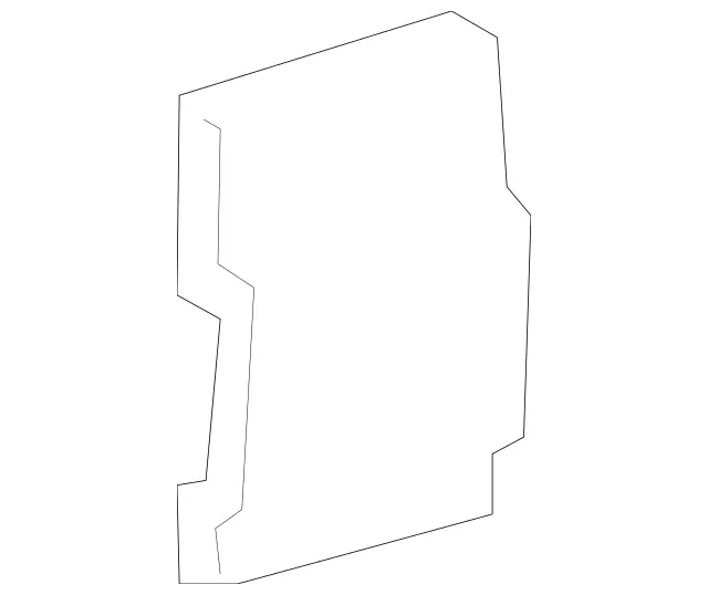 2097200111 - Body: Plate for Mercedes-Benz Image