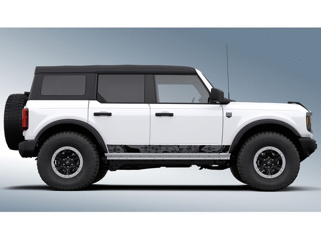 Map Decal Kit for Ford Bronco - Hood Graphic and Side Stripes - Ford (VM2DZ-6320000-A)