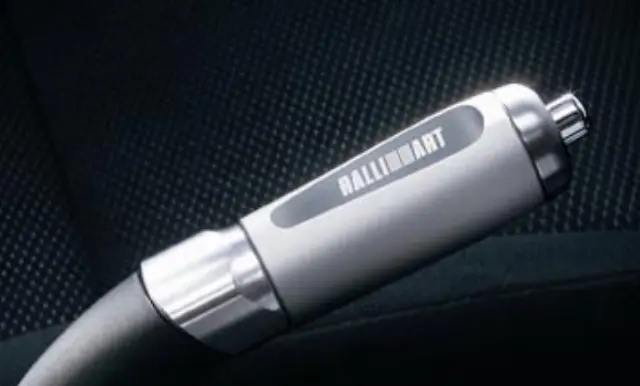 MZ360283EX - Interior: Parking Brake Grip (Ralliart) for Mitsubishi Image