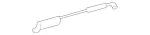2097701166 - Soft Top: Cable for Mercedes-Benz Image