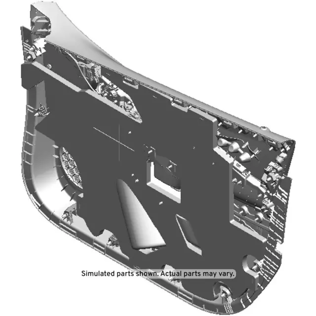 84387476 - : 2016-2019 Chevrolet Volt - Brandy Front Driver Side Door Trim for Chevrolet: Volt Image