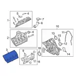 BC3Z6584E - Engine: Valve Cover Gasket for Ford: F-250 Super Duty, F-350 Super Duty, F-450 Super Duty, F-550 Super Duty Image