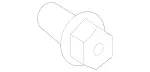 59902500 - : Hexagon Head Screw for Mercedes-Benz Image