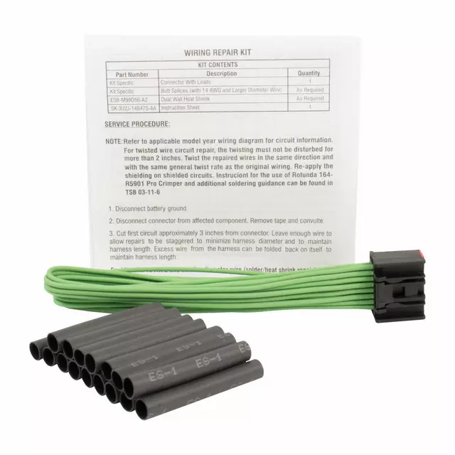 9U2Z14S411JA - : Wire Assembly for Ford Image