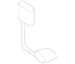 2045400617 - : 2010-2015 Mercedes-Benz - Fill Level Sensor for Mercedes-Benz: C350, GLK250, GLK350 Image