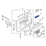 ML3Z1626604DJPTM - : 2021-2024 Ford Bronco - Handle, Outside for Ford: Bronco Image