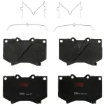 TXC0812 - : TRW PREMIUM BRAKING - CERAMIC BRAKE PAD SET - TXC0812 for TRW Image