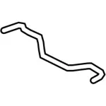 8C3Z9Y439C - : Overflow Hose for Ford: F-250 Super Duty, F-350 Super Duty, F-450 Super Duty Image