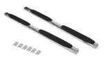 394224806 - : 4" Widesider Side Steps - Complete Kit with Brackets for Big Country Image