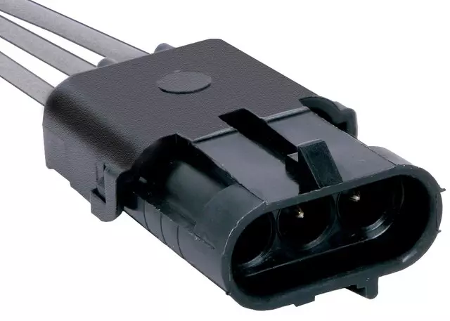 PT643 - Accessories: 3-Way Male Black Multi-Purpose Pigtail for ACDelco Image