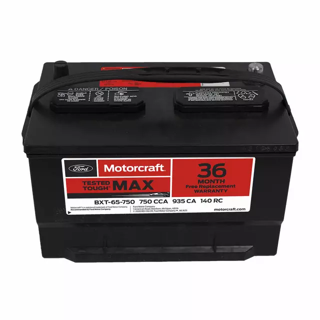 BXT65750 - Electrical: Motorcraftâ„¢ Battery for Ford Image