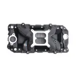 75613 - : RPM Air-Gap Big Block Chevy 2-O Black Intake Manifold for Edelbrock Image