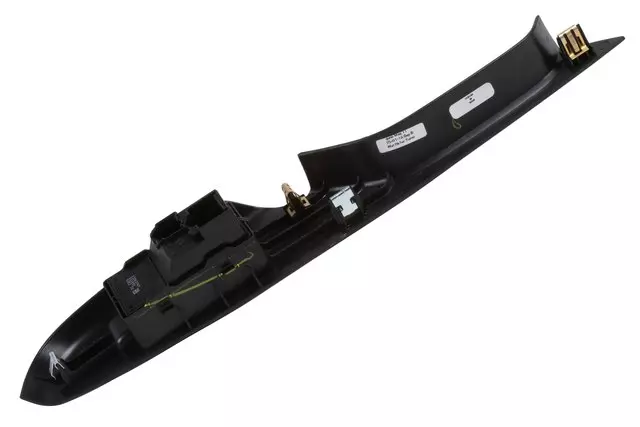 Light Steel Gray Front Driver Side Door Armrest Switch Bezel - GM (22786327)