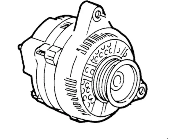 4U2Z10V346EERM - Electrical: Alternator for Ford Image
