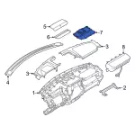 ML3Z15044F58BF - Body: Top Cover for Ford: F-150, F-150 Lightning Image