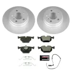 ESK5720 - : Genuine Geomet Coated Rotors, ECE-R90 Brake Pads + Hardware Kit for PowerStop Image