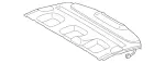 22069044499C05 - Body: Package Tray for Mercedes-Benz Image